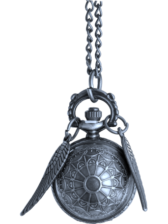 Taschenuhr Kugel Silber Produktbild